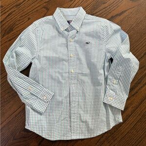 Vineyard vine, long sleeve dress shirt, size 6